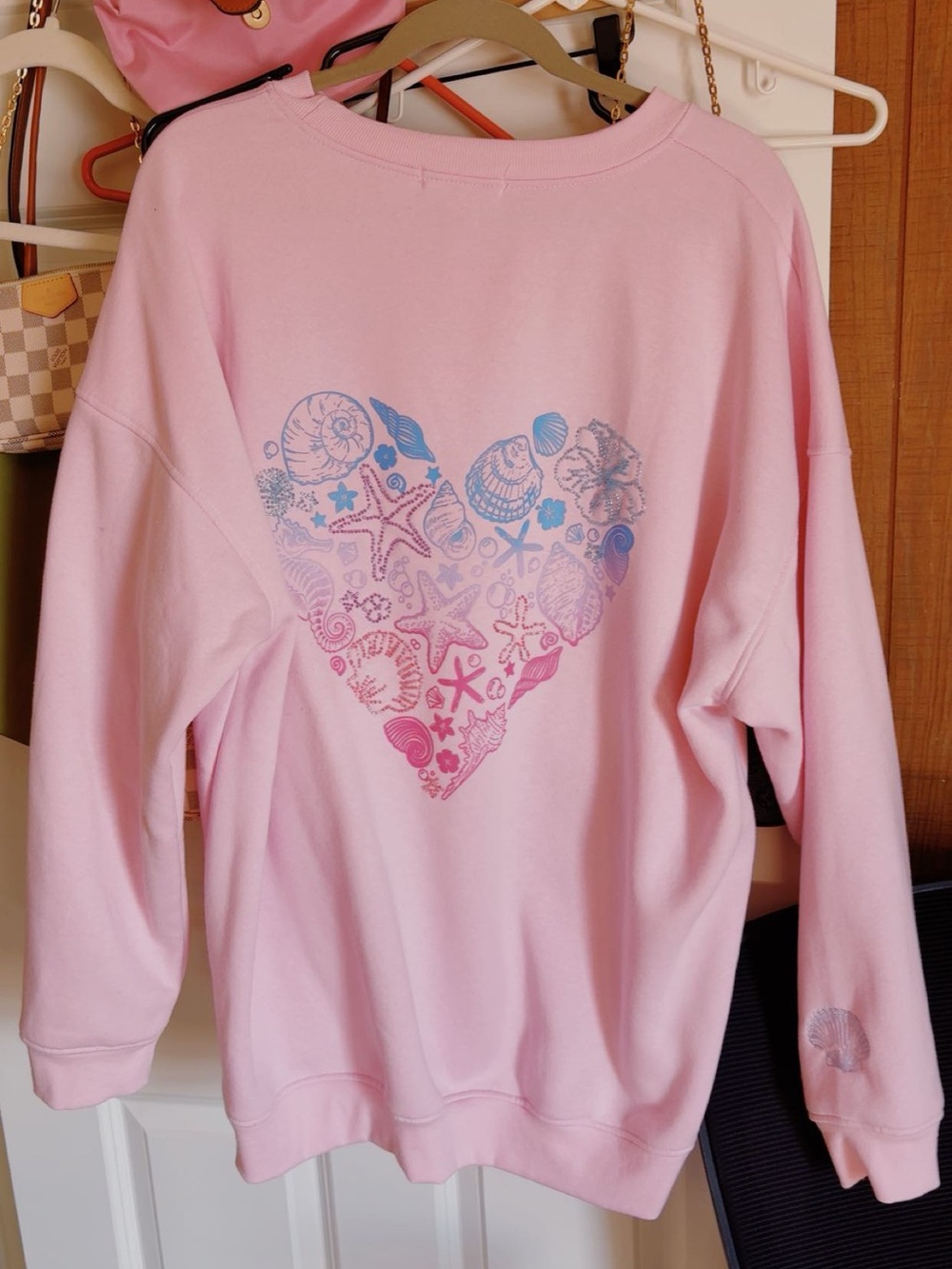 Aeropostale Cloud Soft Light Pink Sweatshirt